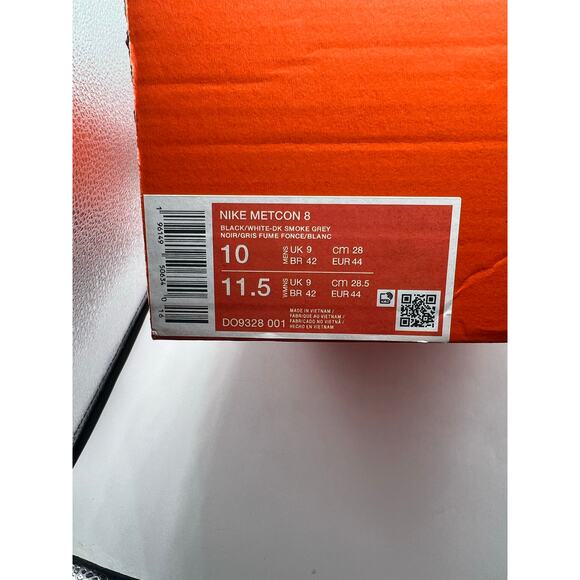Nike Metcon 8 “Dark Smoke Grey” size 10 mens - Picture 7 of 7